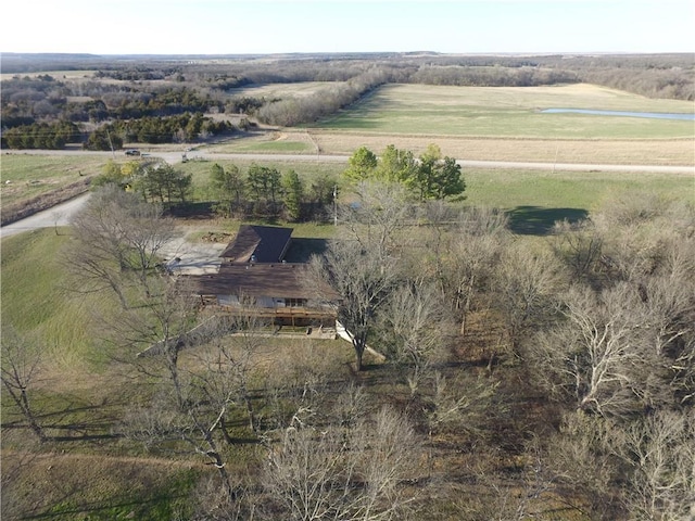 2101A Dove Rd, Longton, KS 67352 - birds eye view of property with a rural view