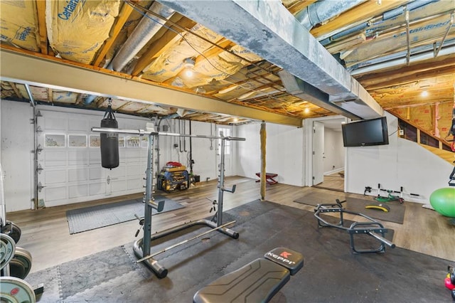view of exercise room