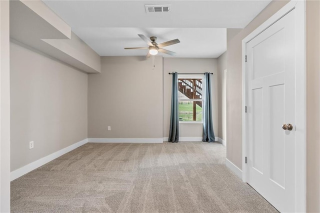 200 NW 180th St, Smithville, MO 64089 - carpeted empty room featuring a ceiling fan and baseboards