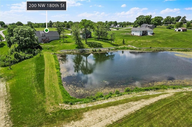 200 NW 180th St, Smithville, MO 64089 - water view with a tree filled landscape