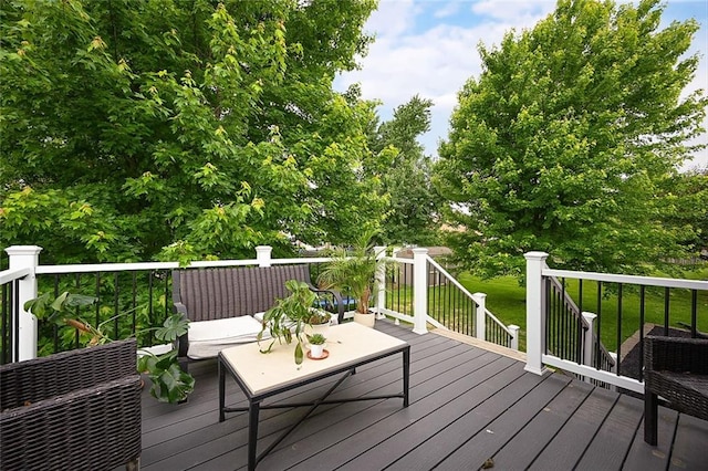 1216 SE Meridian Dr, Lees Summit, MO 64081 - view of deck