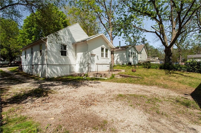 view of side of home