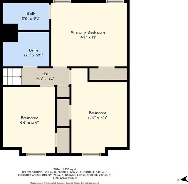 953 N Hickory Dr, Tonganoxie, KS 66086 - floor plan / room layout