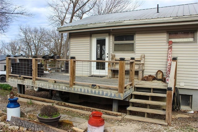 view of deck
