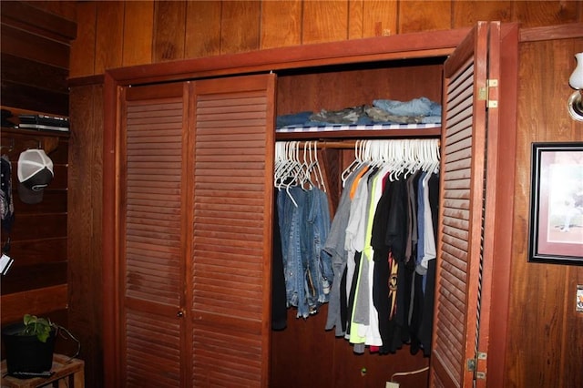 view of closet