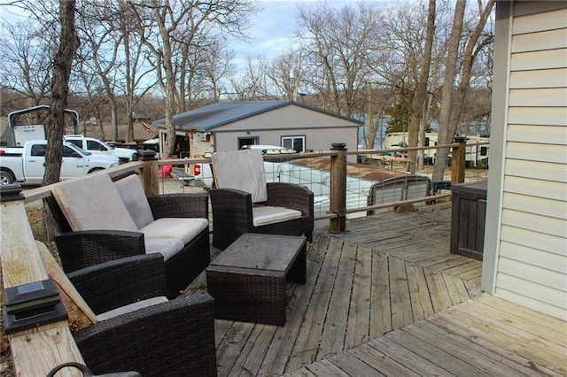 view of deck