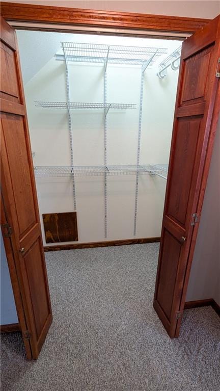 2023 Linden Rd, Hiawatha, KS 66434 - spacious closet with carpet