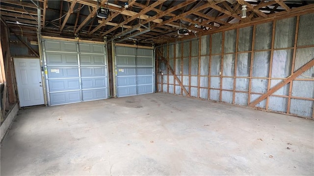 2023 Linden Rd, Hiawatha, KS 66434 - garage with a garage door opener