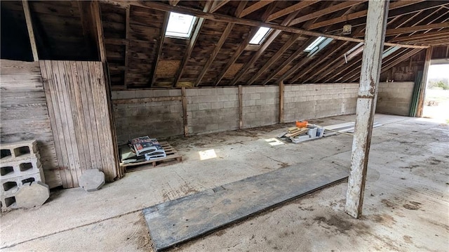 2023 Linden Rd, Hiawatha, KS 66434 - misc room with lofted ceiling