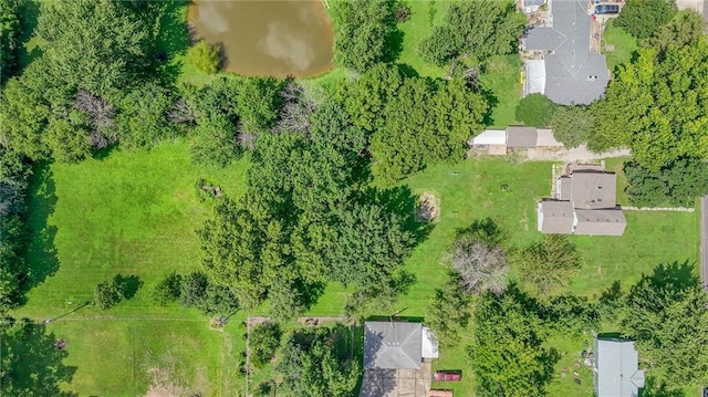 1404 S Market St, Holden, MO 64040 - drone / aerial view