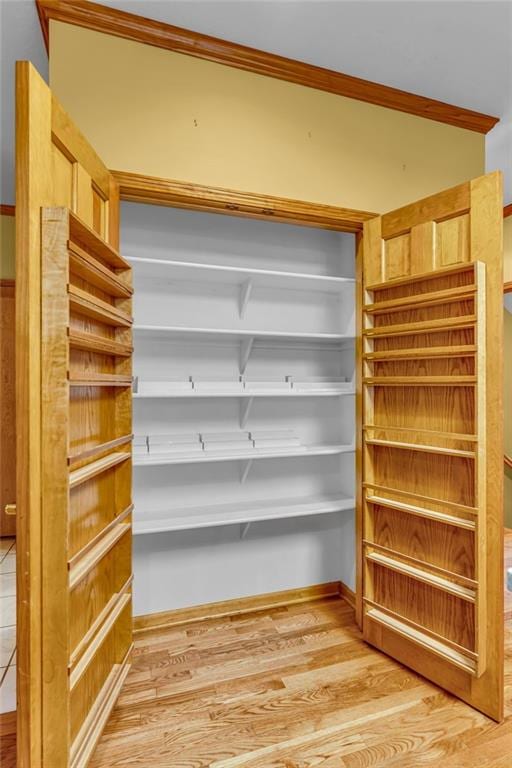 view of storage