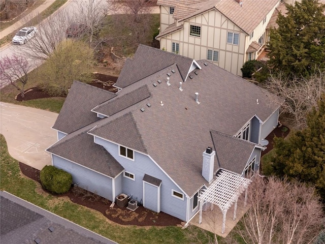 drone / aerial view