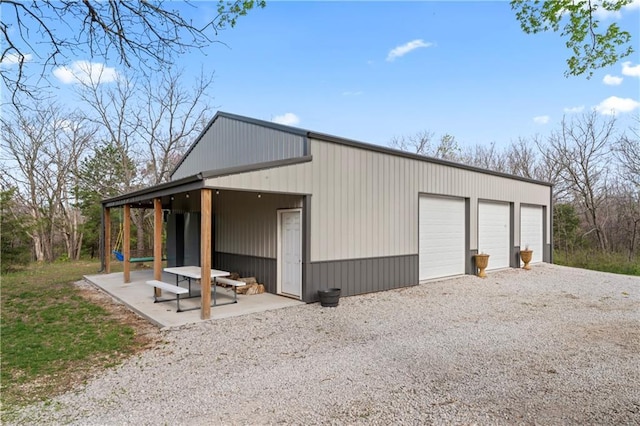 view of outbuilding featuring an outbuilding