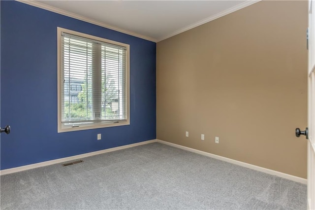 17281 S Kimble St, Olathe, KS 66062 - unfurnished room featuring carpet and ornamental molding