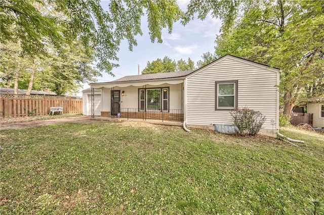 10408 E 28th Ter S, Independence, MO 64052 - ranch-style house with driveway, an attached garage, and covered porch