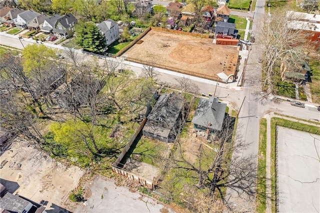 2905 Wabash Ave, Kansas City, MO 64109 - drone / aerial view with a residential view