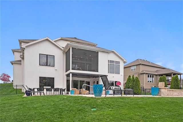 18050 N Peach Blossom Dr, Platte City, MO 64079 - back of property featuring a patio