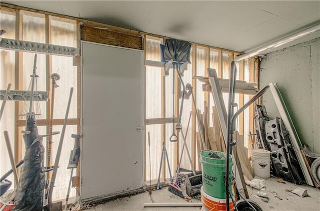 interior space with a healthy amount of sunlight