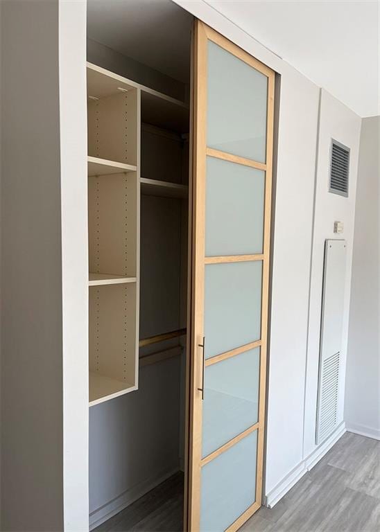 closet with visible vents