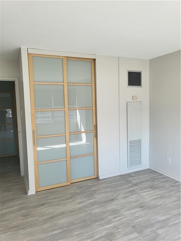 closet featuring visible vents