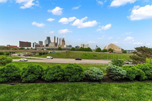 view of home's community featuring a view of city