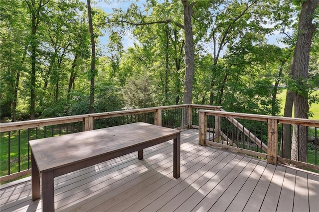 5329 Park St, Shawnee, KS 66216 - view of deck