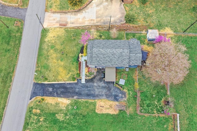 drone / aerial view