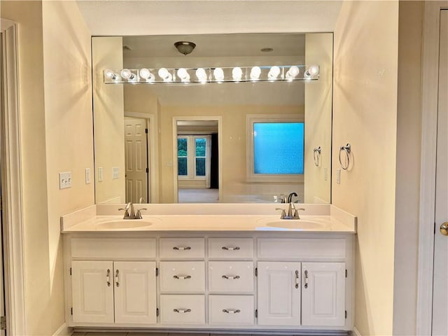 14413 Stearns St, Overland Park, KS 66211 - full bath with double vanity