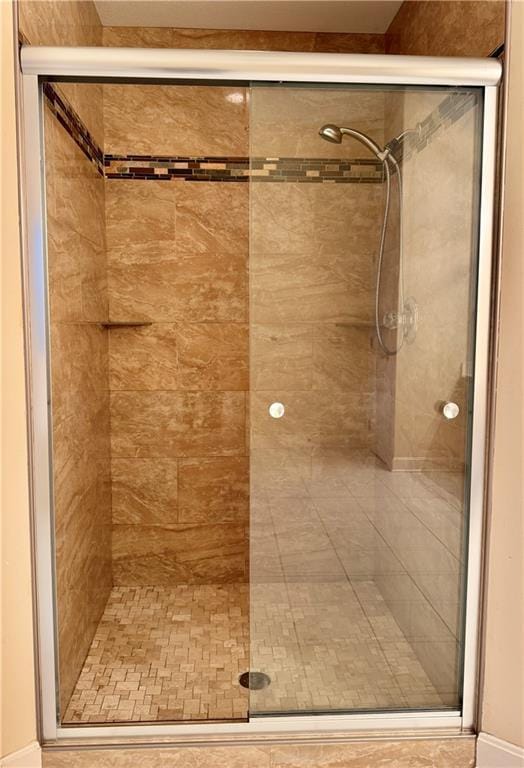 14413 Stearns St, Overland Park, KS 66211 - bathroom featuring a stall shower