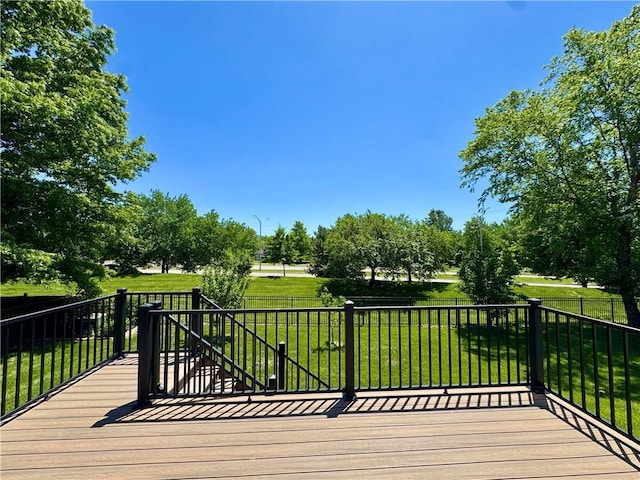 14413 Stearns St, Overland Park, KS 66211 - view of deck