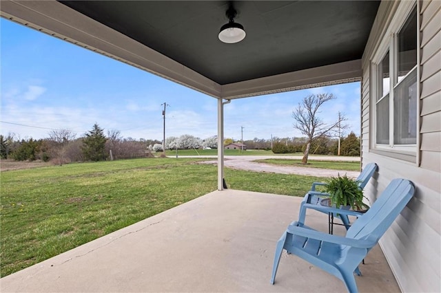 14875 Edgerton Rd, Gardner, KS 66030 - view of patio featuring ceiling fan