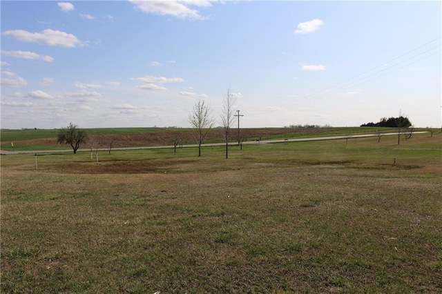 16468 K 16 Hwy, Oskaloosa, KS 66066 - view of grassy yard featuring a rural view