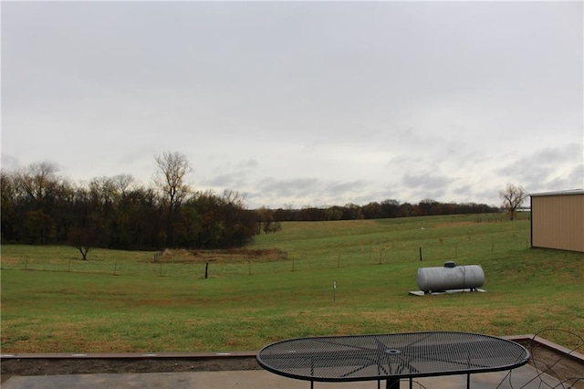 16468 K 16 Hwy, Oskaloosa, KS 66066 - view of yard featuring a view of countryside