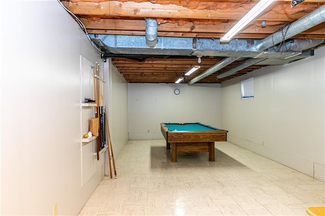16468 K 16 Hwy, Oskaloosa, KS 66066 - game room featuring tile patterned floors and pool table
