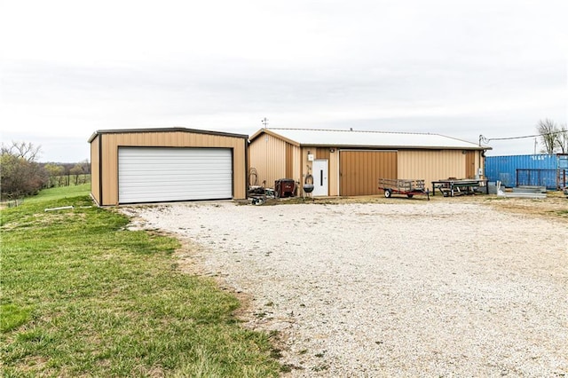 16468 K 16 Hwy, Oskaloosa, KS 66066 - view of detached garage