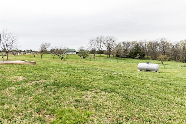 16468 K 16 Hwy, Oskaloosa, KS 66066 - view of grassy yard featuring a view of countryside