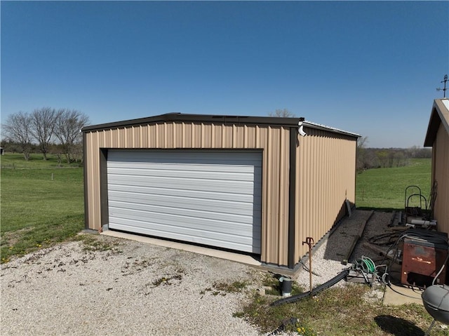 16468 K 16 Hwy, Oskaloosa, KS 66066 - view of detached garage