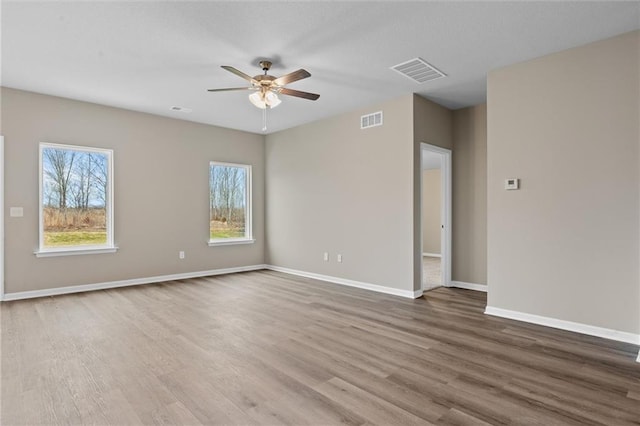 37839 W 207th Ter, Edgerton, KS 66021 - empty room featuring wood finished floors and a ceiling fan