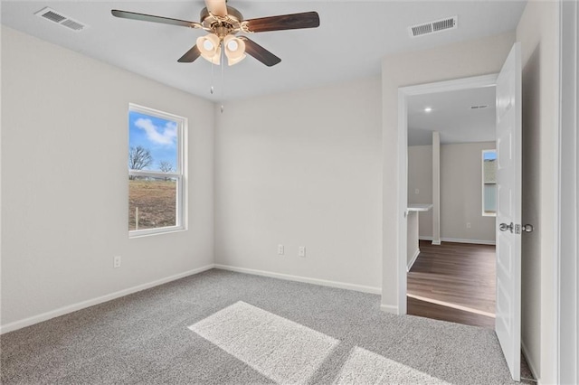 37854 W 207th Ter, Edgerton, KS 66021 - unfurnished room featuring ceiling fan and carpet flooring