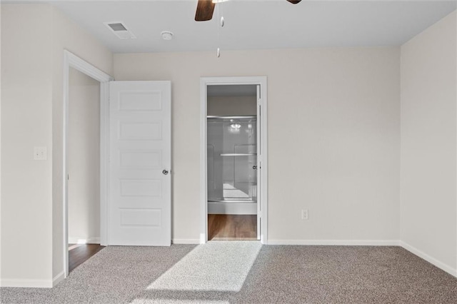37854 W 207th Ter, Edgerton, KS 66021 - unfurnished bedroom with carpet floors and a ceiling fan