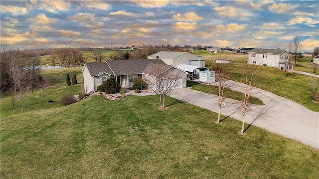 11295 County Road 366, Savannah, MO 64485 - drone / aerial view featuring a rural view
