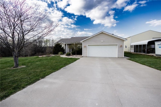 11295 County Road 366, Savannah, MO 64485 - ranch-style home featuring driveway and a front lawn