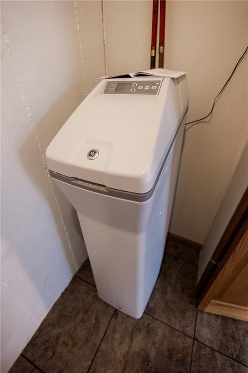 11295 County Road 366, Savannah, MO 64485 - interior space featuring laundry area and tile patterned flooring
