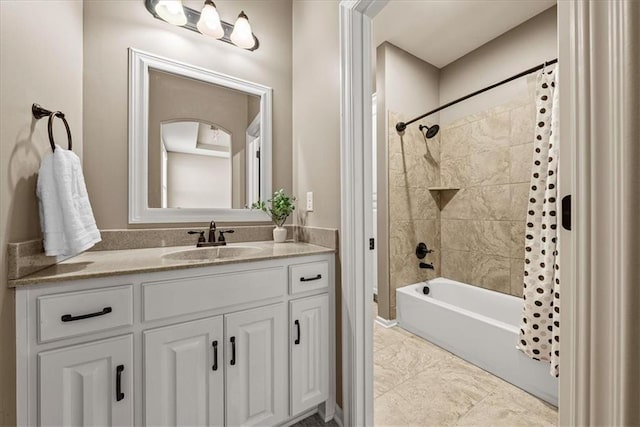 11194 S Hastings St, Olathe, KS 66061 - bathroom featuring vanity and shower / bath combination with curtain