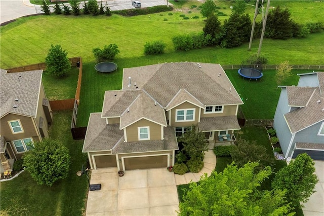 bird's eye view