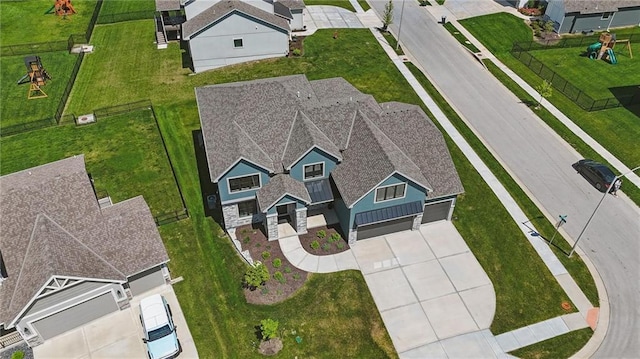 1312 NW 107th Ter, Kansas City, MO 64155 - aerial perspective of suburban area
