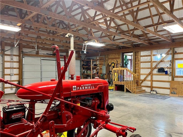 908 Cedar Ct, Paola, KS 66071 - garage with a garage door opener