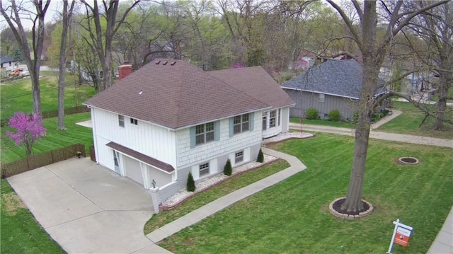 drone / aerial view
