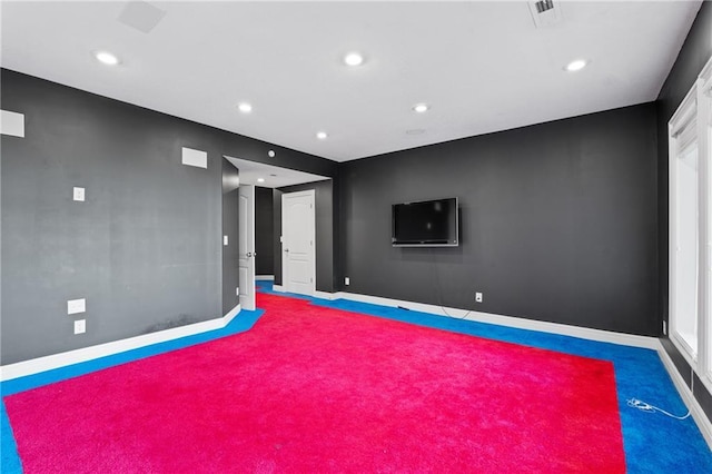 11273 S Lakecrest Dr, Olathe, KS 66061 - carpeted spare room with recessed lighting and baseboards