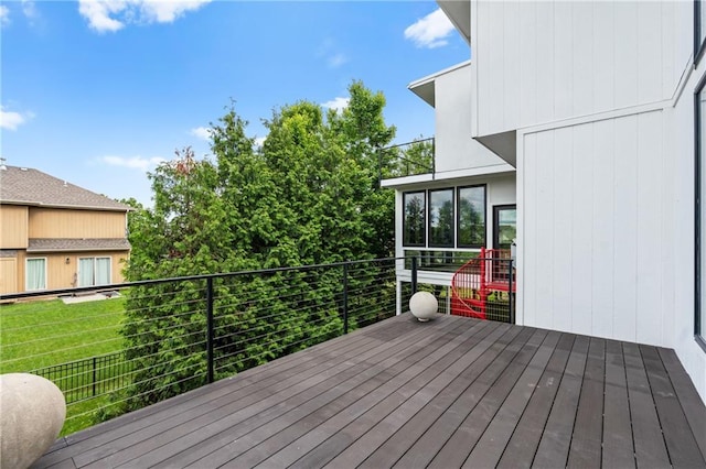 11273 S Lakecrest Dr, Olathe, KS 66061 - view of deck